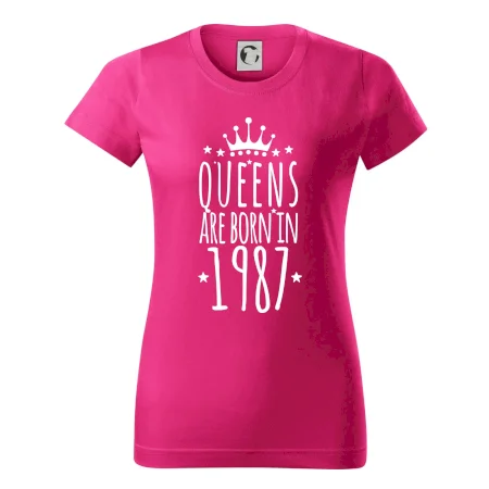 Queens are born in 1987