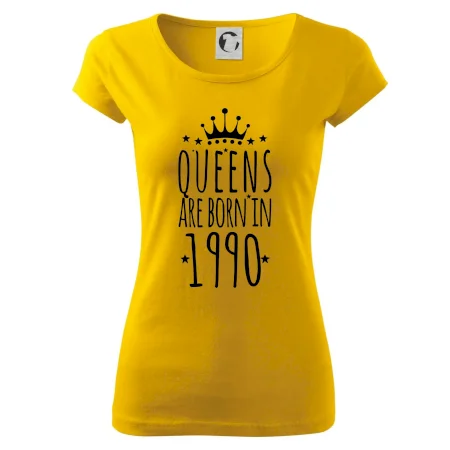 Queens are born in 1990