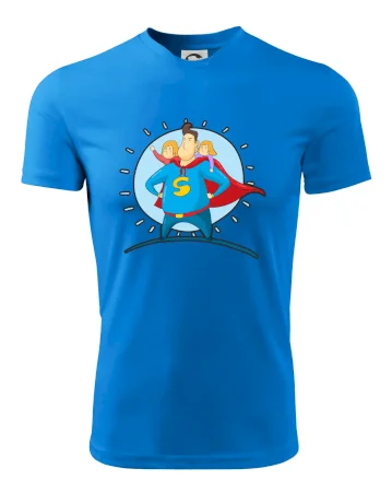 Ocko superman - dievča a dievča