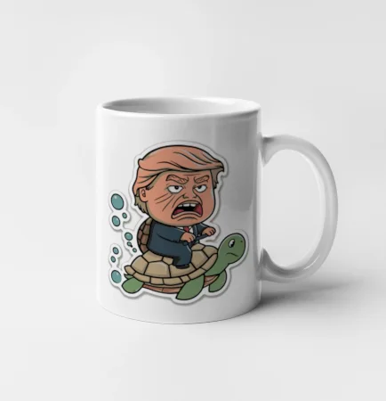 Trump a korytnačka