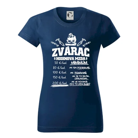 Hodinová mzda zvárač