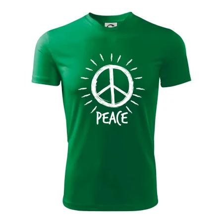 Peace symbol čiernobiely