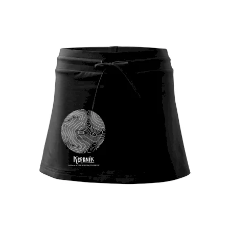 Keprník - vrstevnice v kruhu