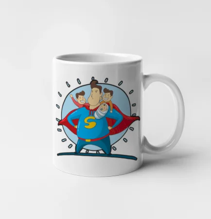 Táta superman - kluk, kluk a dítě
