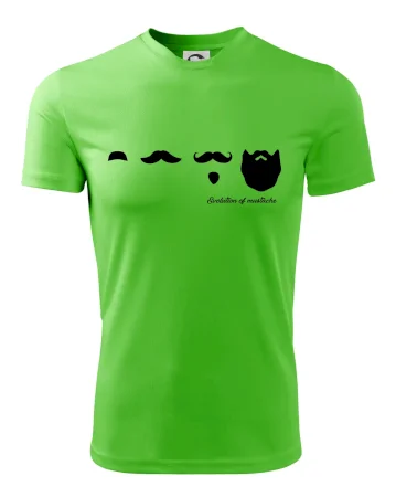 Evolution mustache