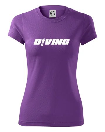Diving nápis potápač