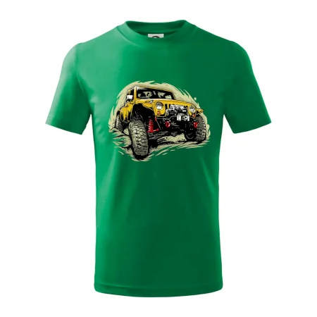 Žltý offroad s navijakom