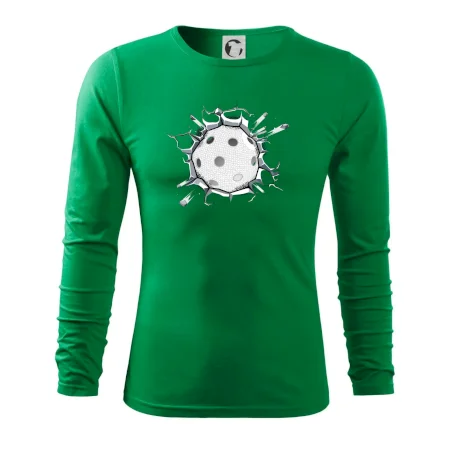 Florbal lopta v triku