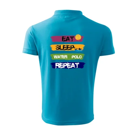 Eat sleep watter polo farebné
