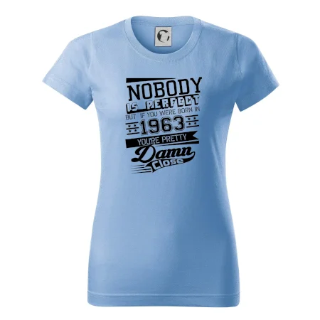Nobody is perfect - 1963