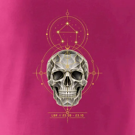 Váhy Astrologická geometrická lebka