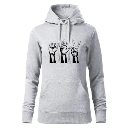 Kameň nožnice papier čierne
