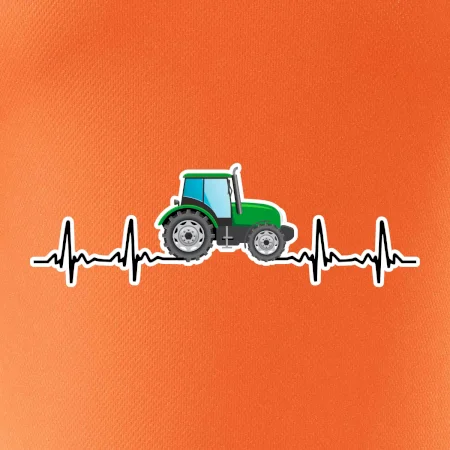 Traktor farebný ekg