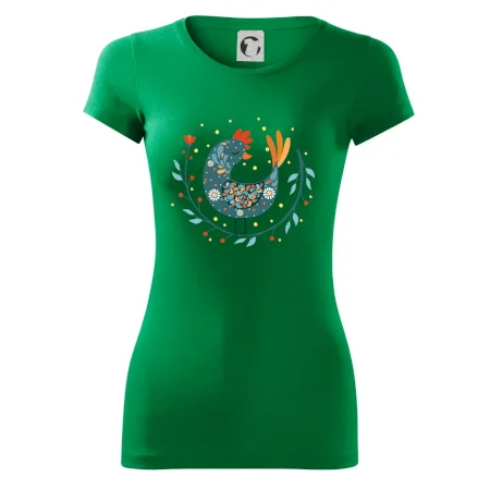 Folklór - sliepky s margarétkami