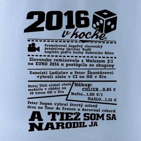 2016 v kocke