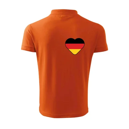 Germany love prso - Nemecká vlajka