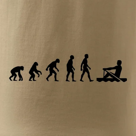Evolúcia veslovanie 1 človek