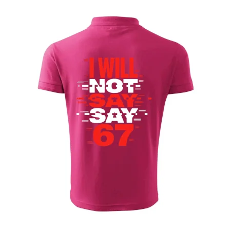 Červený - I Will Not Say SAY 67