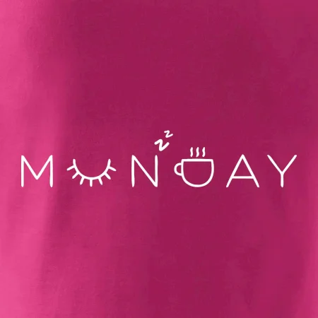 Monday nápis
