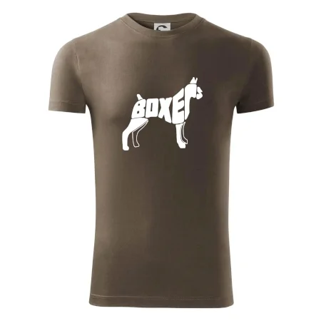 Boxer nápis v tele