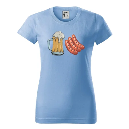 Pivo a klobása
