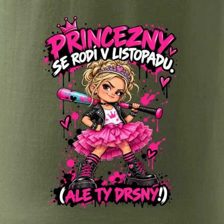 Novembrové princezné: drsné punkové dievča