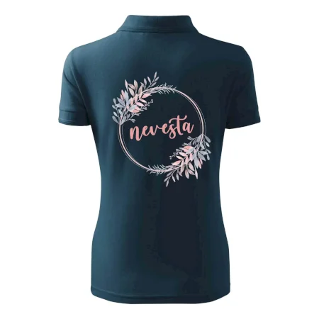 Nevesta kvetinový kruh ružový