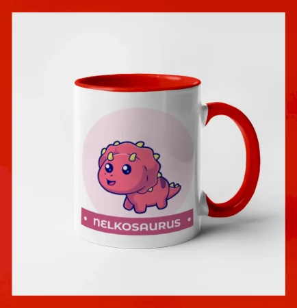 Dinosaurie mená - růžový dinosaurus