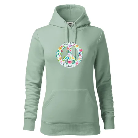 Peace and love symbol