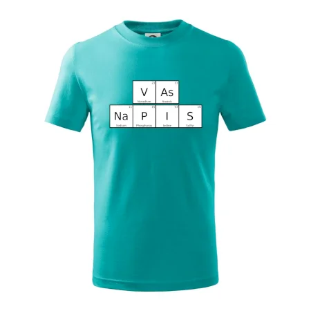 Vlastný nápis - periodická tabuľka