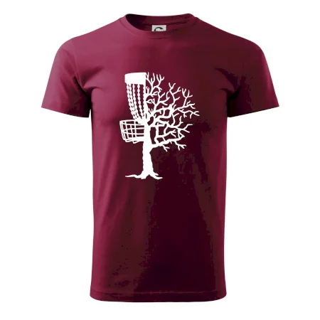 Disc golf pozor strom