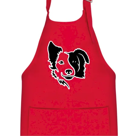 Border kólia obrys hlavy