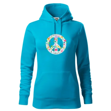 Peace and love symbol