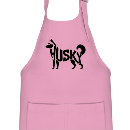 Husky nápis v tele