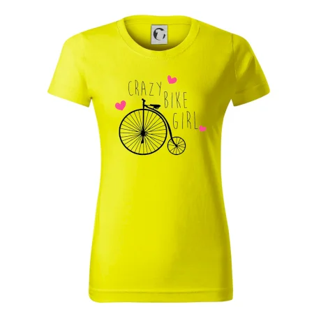 Crazy bike girl
