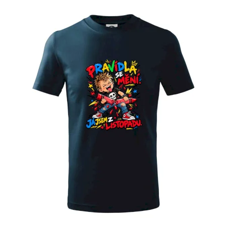 Pravidlá sa menia novembrový rebel so zlomenou pastelkou