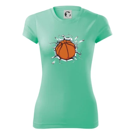 Basketbal lopta v triku
