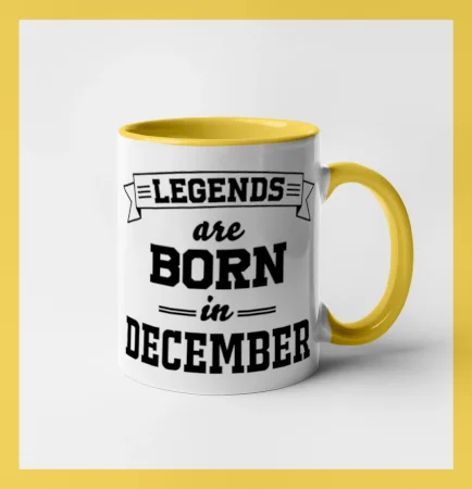 Legends are born in December