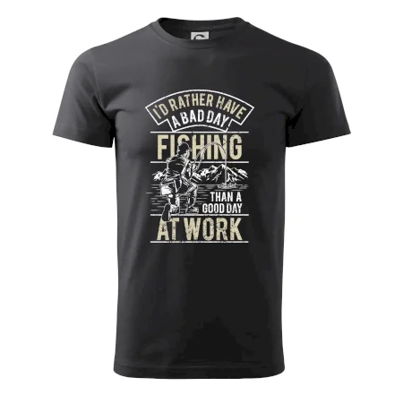 Fishing at work