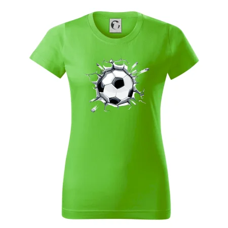 Futbalová lopta v triku