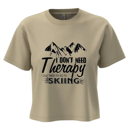 I dont need therapy - Skiing