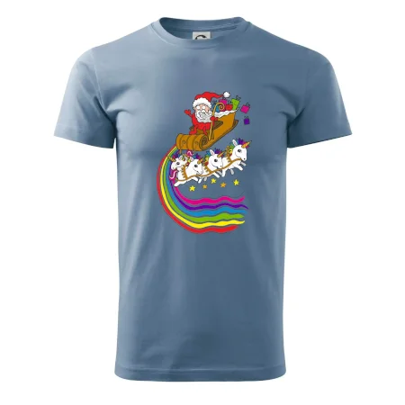 Santa a jednorožce (Pecka design)