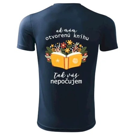 Ak mám otvorenú knihu, tak vás nepočujem