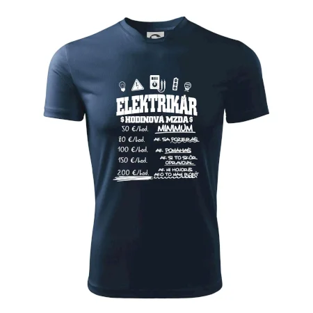 Hodinová mzda elektrikár