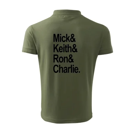 Mick Keith Ron Charlie