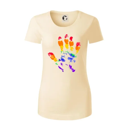 LGBT hand print