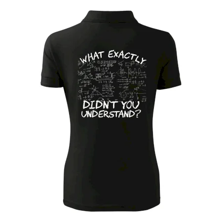 What exactly didn't you understand - physics