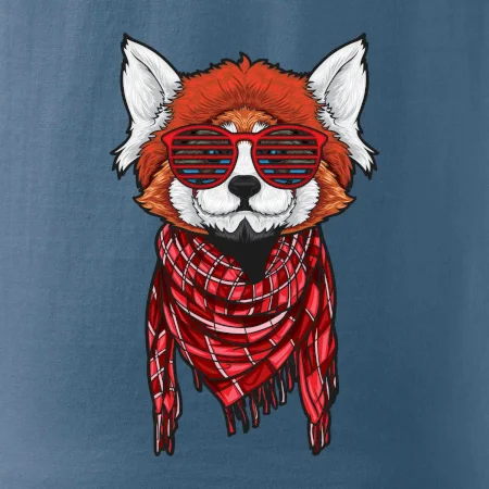 Červená panda hipster