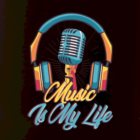 Music is my life slúchadlá