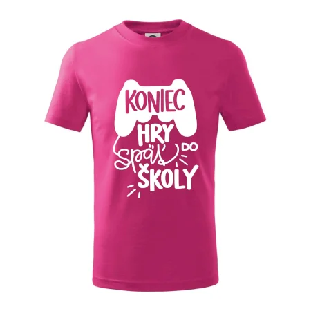 Koniec hry, späť do školy
